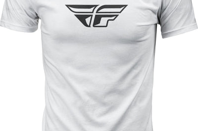 Fly Racing F wing Tee Turquoise Xl White / Small