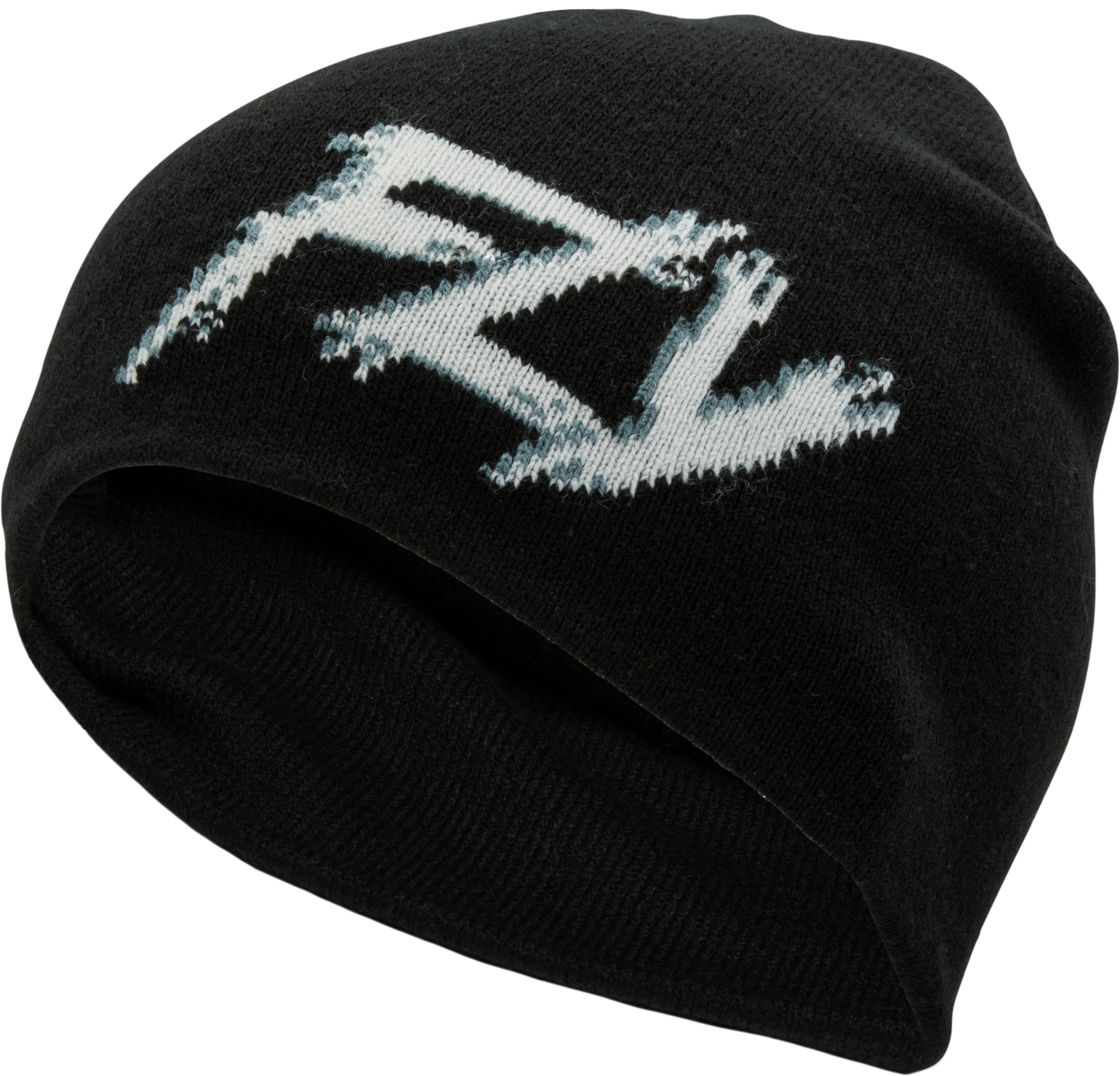 Fly Racing Fitted Beanie Blue/black - Black/Grey / One Size Fits Most - Gear
