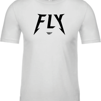 Fly Racing Master Tee White Xl - Black / Medium - Gear