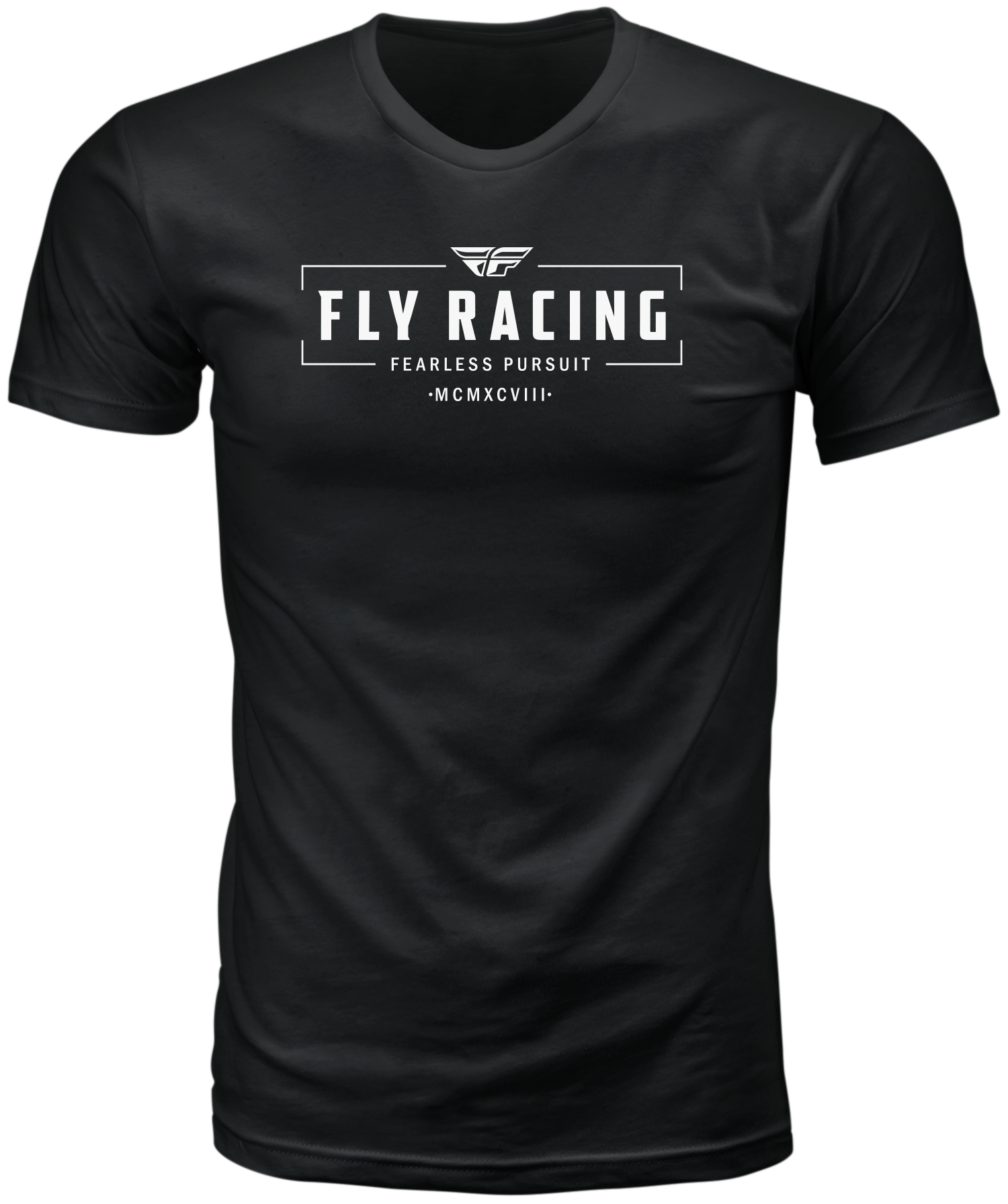 Fly Racing Motto Tee Natural Xl - Black / 2X-Large - Gear