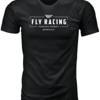 Fly Racing Motto Tee Natural Xl - Black / 2X-Large - Gear