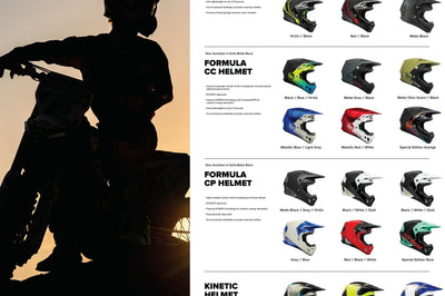 Fly Racing Mx23 Gear And Helmet Pop Double Sided Sign 2023