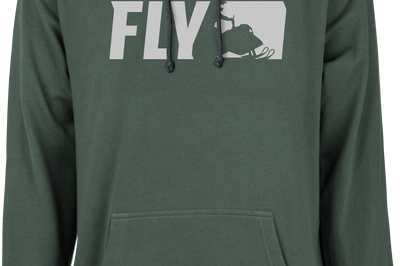Fly Racing Primary Hoodie Military Green Xl - Alpine / X-Large - Apparel Collection