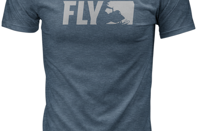 Fly Racing Primary Tee Indigo Xl - 2X-Large - Apparel Collection