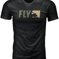 Fly Racing Primary Tee Indigo Xl - Black / 2X-Large - Apparel Collection