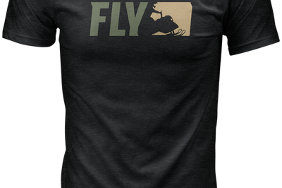 Fly Racing Primary Tee Indigo Xl - Black / Medium - Apparel Collection