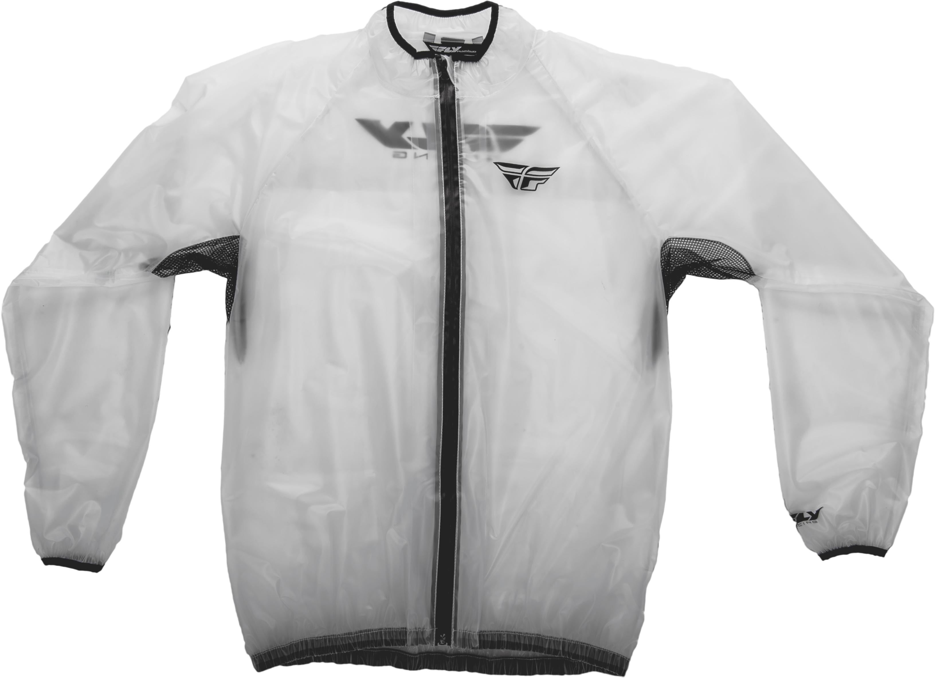 Fly Racing Rain Jacket Clear Xl - Large - Gear