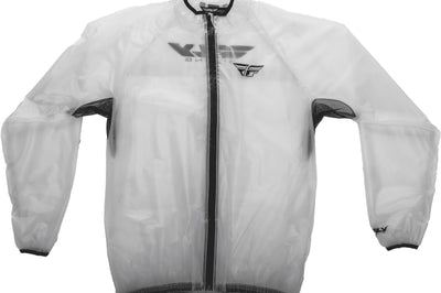 Fly Racing Rain Jacket Clear Xl - Large - Gear