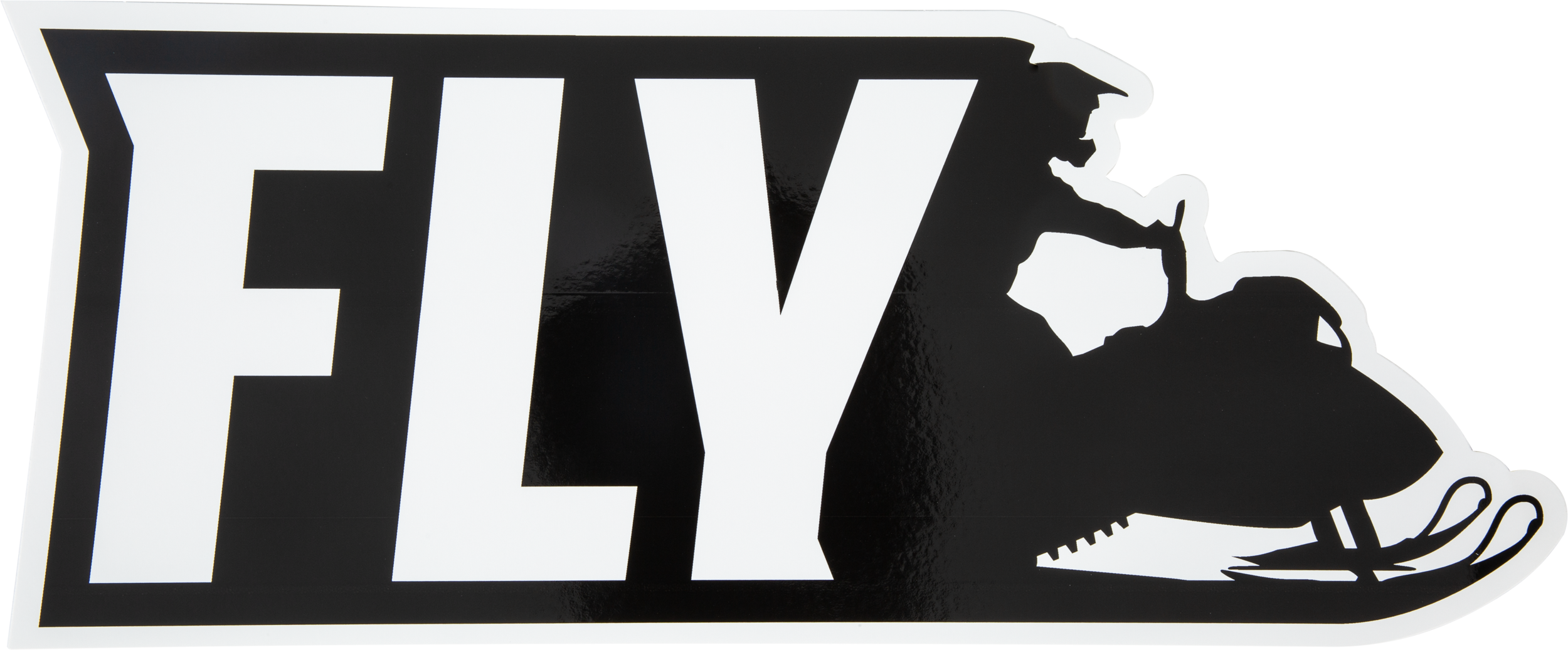 Fly Racing Snow 2021 Sticker 45’’ Rider - Snowmobile Collection