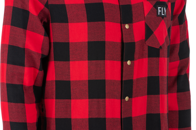 Fly Racing Tek Flannel Red/black Xl - Red/Black / 2X-Large - Gear
