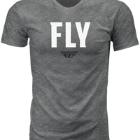Fly Racing Wfh Tee Dark Grey Heather Xl - Black / 2X-Large - Gear