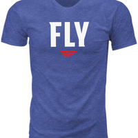 Fly Racing Wfh Tee Dark Grey Heather Xl - Black / 2X-Large - Gear