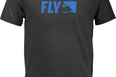 Fly Racing Youth Primary Tee Red Yx - Charcoal / Large - Apparel Collection
