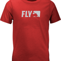 Fly Racing Youth Primary Tee Red Yx - Charcoal / Large - Apparel Collection