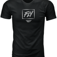 Fly Racing Zoom Tee Grey Xl - Black / 2X-Large - Watercraft Collection