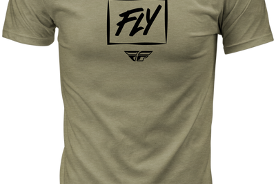 Fly Racing Zoom Tee Grey Xl - Light Olive / 2X-Large - Watercraft Collection