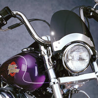 National Cycle Flyscreen Windscreen Dark Smoke Black Hardware - Light Grey - Harddrive Products