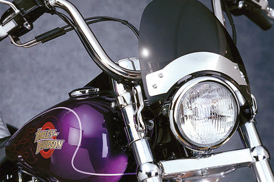 National Cycle Flyscreen Windscreen Dark Smoke Black Hardware - Grey - Harddrive Products