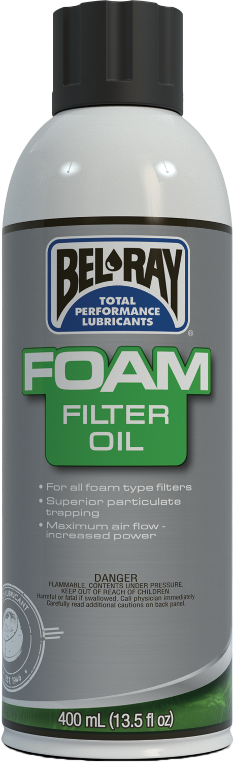 Bel-ray Foam Filter Oil Waterproof Spray 400ml - Watercraft Collection