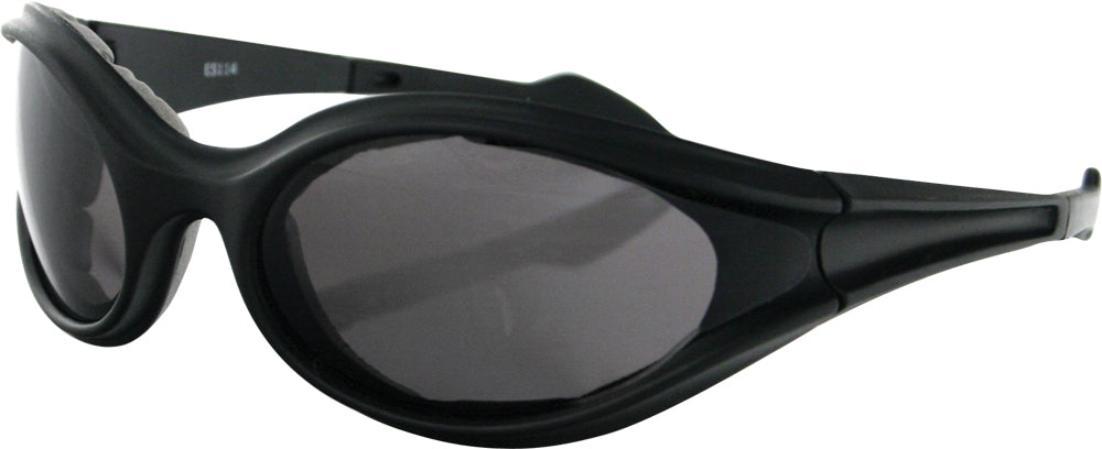 Bobster Foamerz Sunglasses Black W/amber Lens - Harddrive Products