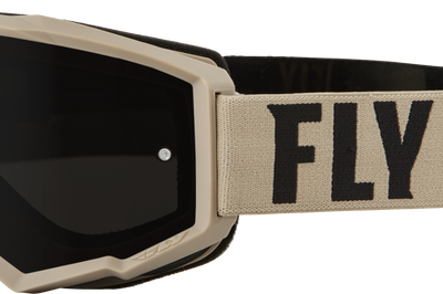 Fly Racing Focus Sand Goggle Khaki/brown W/ Dark Smoke Lens - Khaki/Brown - Gear