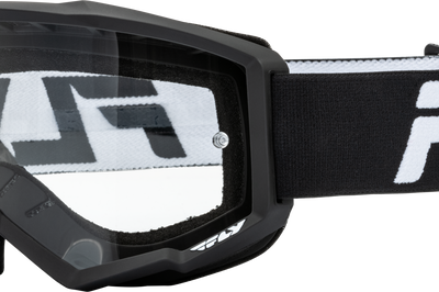 Fly Racing Focus Se Kryptek Goggle Moss Grey/black W/ Clear Lens - Black/White - Gear