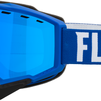 Fly Racing Focus Snow Goggle Black/pink W/ Pink Mirror/rose Lens - Black/White - Apparel Collection