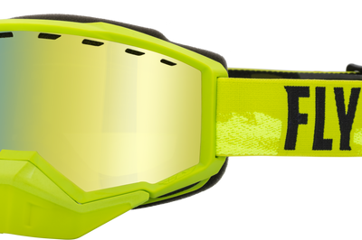 Fly Racing Focus Snow Goggle Black/pink W/ Pink Mirror/rose Lens - Green/Black - Apparel Collection