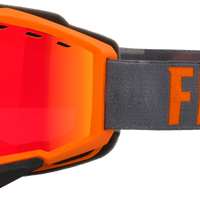 Fly Racing Focus Snow Goggle Black/pink W/ Pink Mirror/rose Lens - Black/White - Apparel Collection