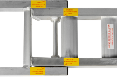 Fire Power Folding Runway Ramp 92’’ X 9.5’’ 7.5’’ - Tires & Wheels