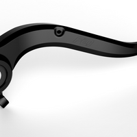 Flo Motorsports Folding Tip Brake Pedals Yam - Black - Offroad Collection