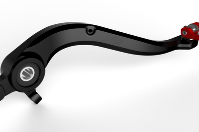 Flo Motorsports Folding Tip Brake Pedals Yam - Red - Offroad Collection