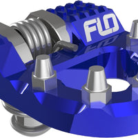 Flo Motorsports Folding Tip Only Red Standard - Silver - Offroad Collection