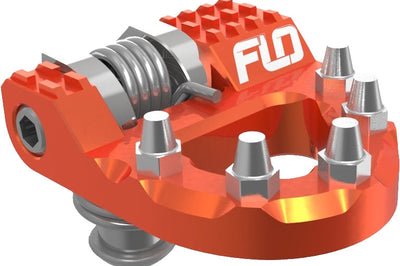 Flo Motorsports Folding Tip Only Red Standard - Orange - Offroad Collection