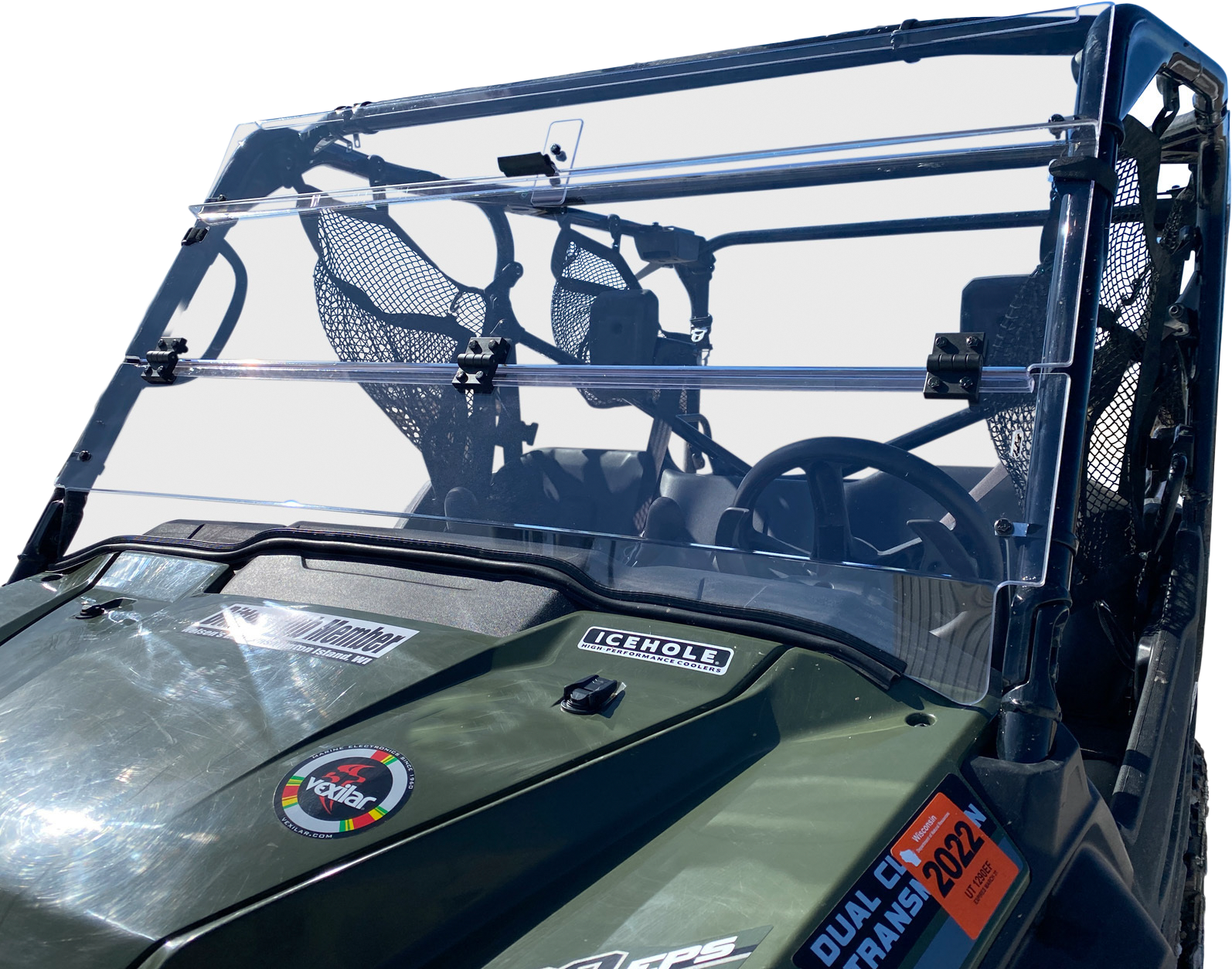 Open Trail Folding Windshield - Atv Performance Products