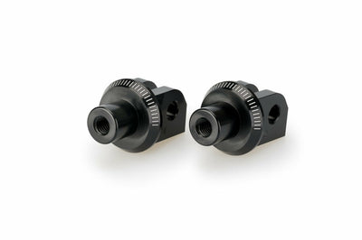 Puig Footpeg Adaptor Rider Adjustable Black Yam - Street Collection