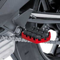 PUIG Footpegs Enduro Red Foot Controls