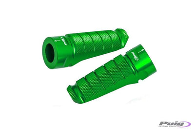 PUIG Footpegs Racing Green - Foot Controls
