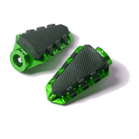 PUIG Footpegs Trail Green - Foot Controls