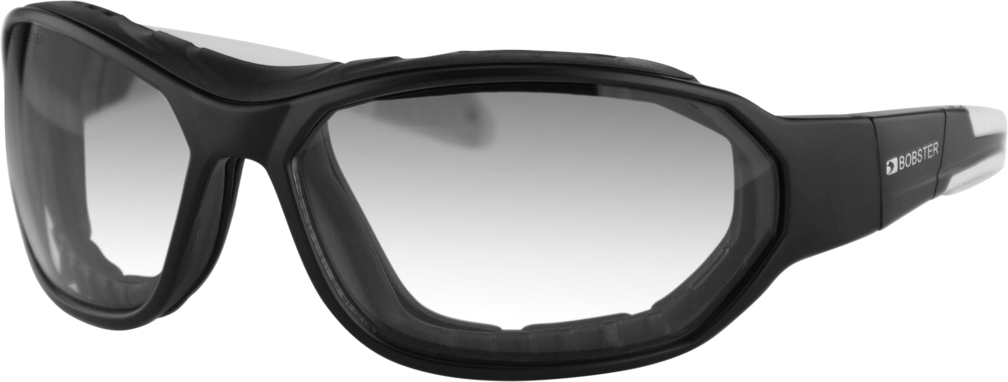 Bobster Force Convertible Glasses Matte Blk W/photochromatic - Black - Harddrive Products