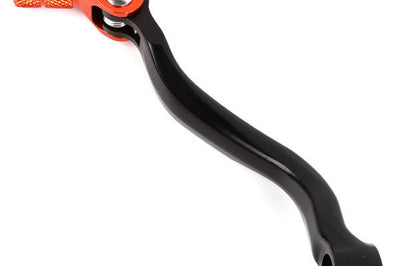 Zeta Forged Alum Shift Levers Hus H-blue - Orange - Offroad Collection