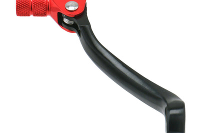 Zeta Forged Alum Shift Levers Hus H-blue - Red - Offroad Collection