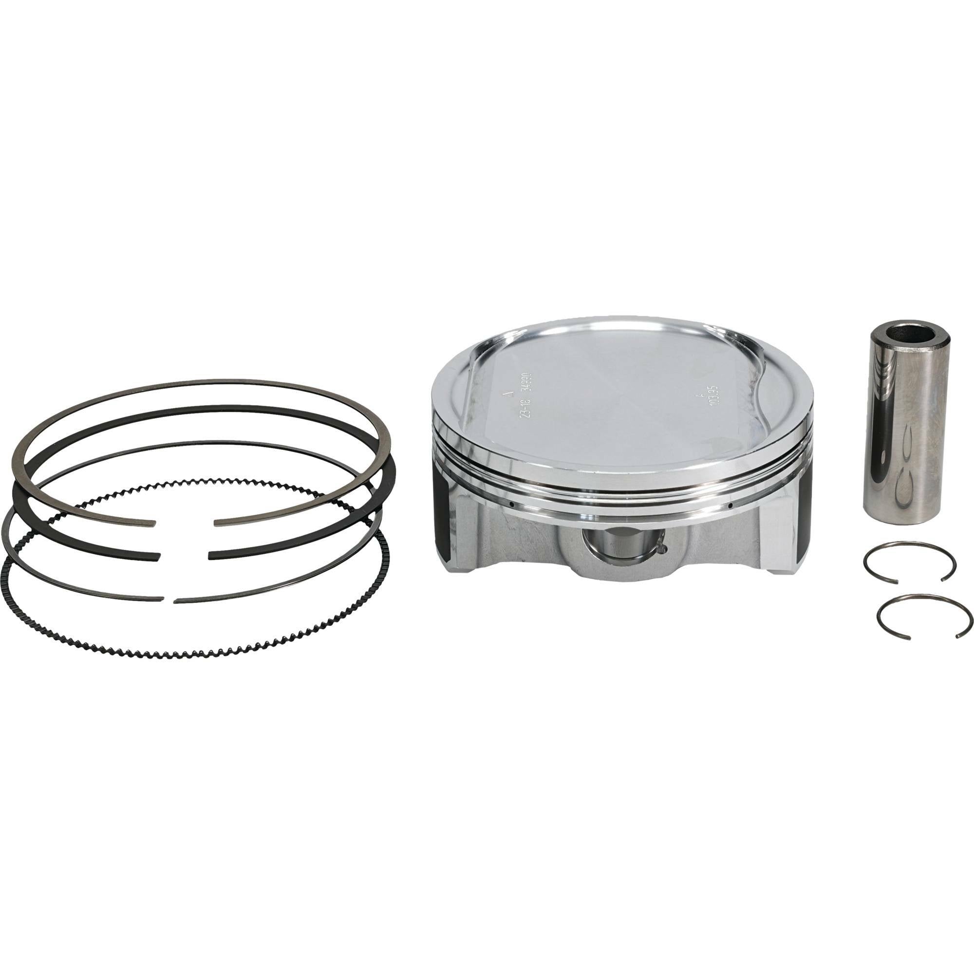 Vertex Forged Big Bore Piston Kit 103.95/+5.00 10.0:1 Pol - Atv Performance Products