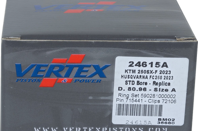 Vertex Forged Replica Piston Kit