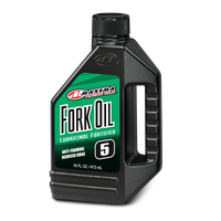 Maxima Fork Oil 5w 16oz - Tires & Wheels