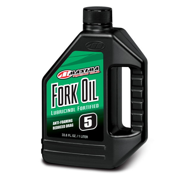 Maxima Fork Oil 5w Liter - Tires & Wheels