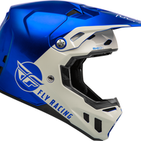 FLY RACING Formula Cc Centrum Helmet Metallic Blue/Light Grey Lg - Helmets