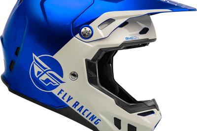 FLY RACING Formula Cc Centrum Helmet Metallic Blue/Light Grey Lg - Helmets