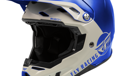 FLY RACING Formula Cc Centrum Helmet Metallic Blue/Light Grey Lg - Helmets