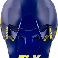 FLY RACING Formula Cc Objective Helmet Navy/Yellow 2x